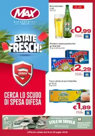 Volantino MAX Supermercati Pagina 1