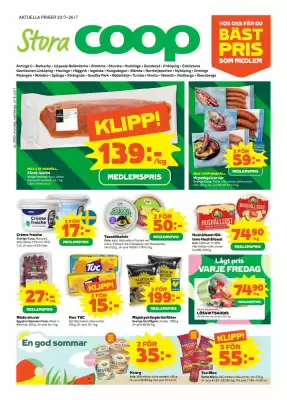 Stora Coop reklamblad