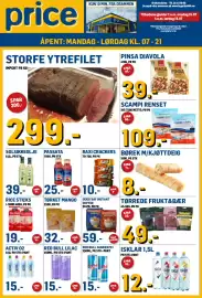 Price Lagerbutikk kundeavis Side 1