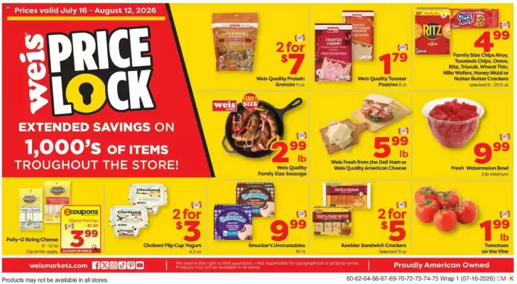 Weis Markets (valid until 12-08)