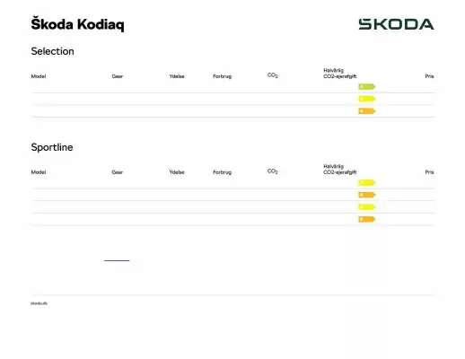 SKODA (gælder indtil 30-07)
