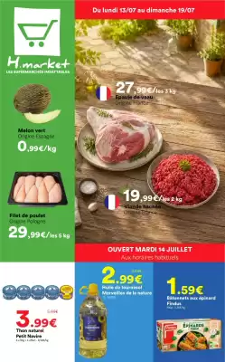 Hmarket (valable jusqu'au 19-07)