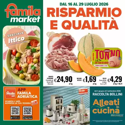 Volantino Famila Market (valido fino al 29-07)