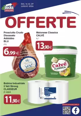 Volantino Docks Cash&Carry (valido fino al 29-07)