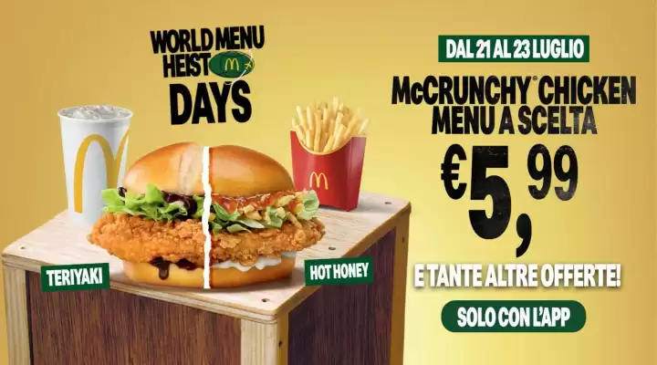 McDonald's (valido fino al 23-07)