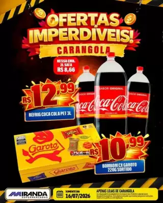 Folheto Miranda Supermercados (válido até 16-07)