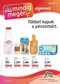 DM akciós újság Oldal 1