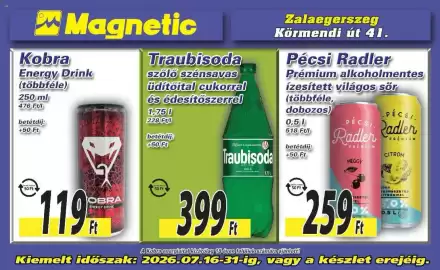 Magnetic akciós újság Oldal 1