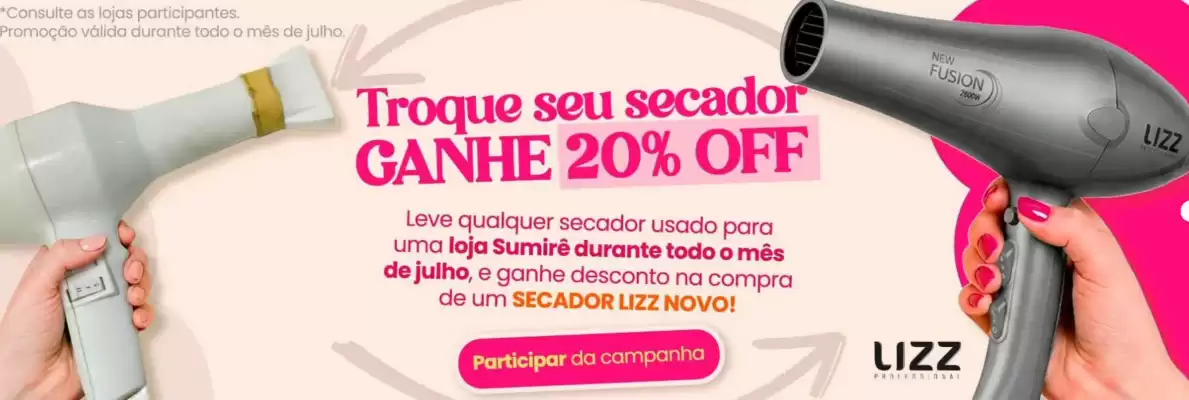 Perfumaria Sumirê (válido até 1-08)