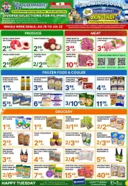 88 Supermarket flyer week 29 Page 1