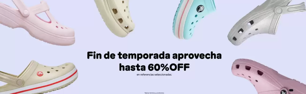 Crocs (válido hasta 2-08)