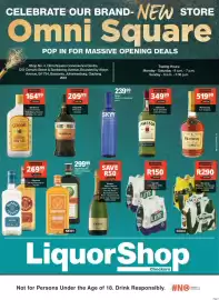 Checkers Liquor Shop catalogue Page 1