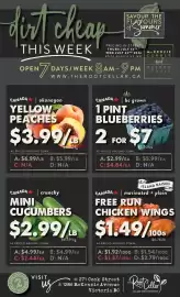 The Root Cellar flyer week 29 Page 1
