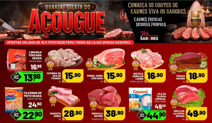 Folheto Spasso Sabores