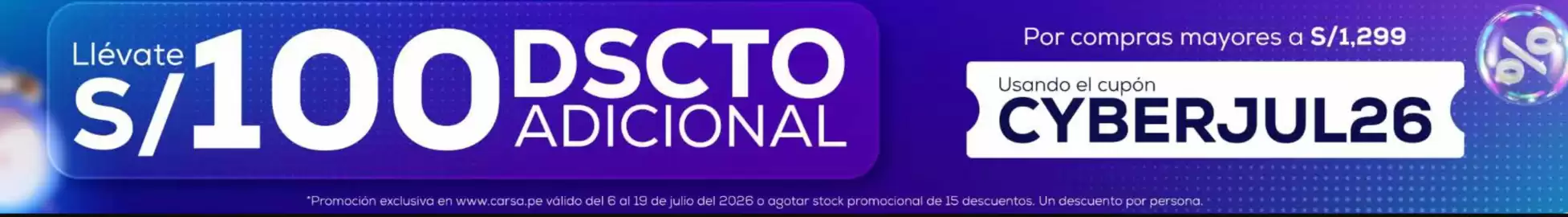Catálogo Carsa semana 29 Página 1