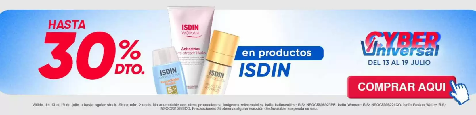 Catálogo Farmacia Universal (válido hasta 21-07)