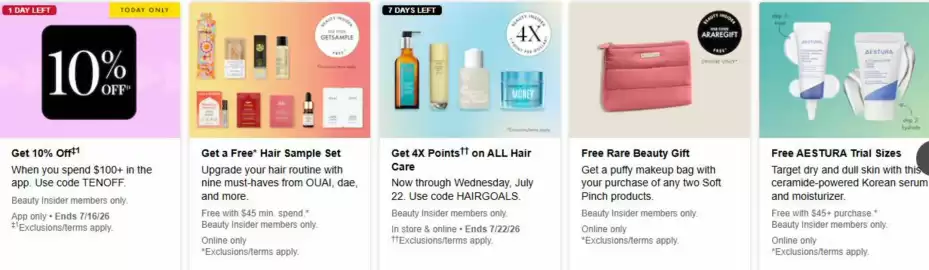 Sephora flyer Page 1