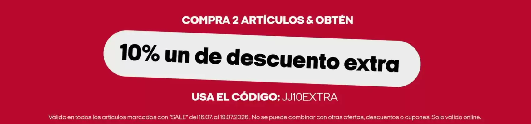 Jack & Jones (válido hasta el 19-07)