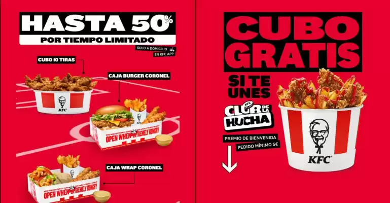 KFC (válido hasta el 29-07)