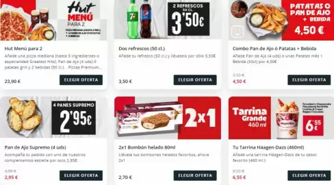 Folleto Pizza Hut Página 2