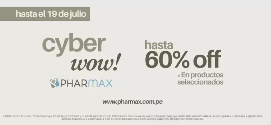Pharmax (válido hasta 21-07)