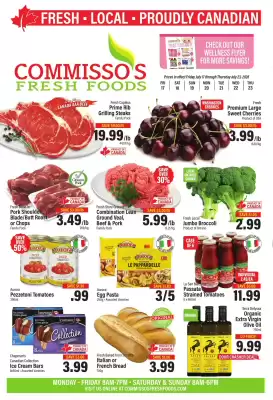 Commisso's Fresh Foods (valid until 23-07)