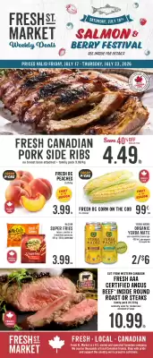 Fresh St Market flyer (valid until 23-07)