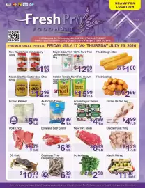 FreshPro Foodmart flyer week 29 Page 1