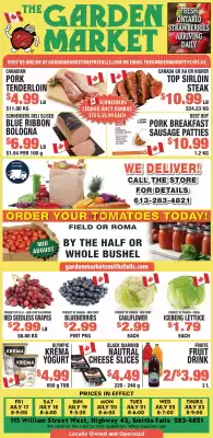 The Garden Market flyer (valid until 23-07)