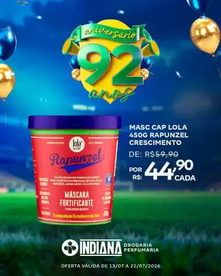 Farmácia Indiana (válido até 22-07)