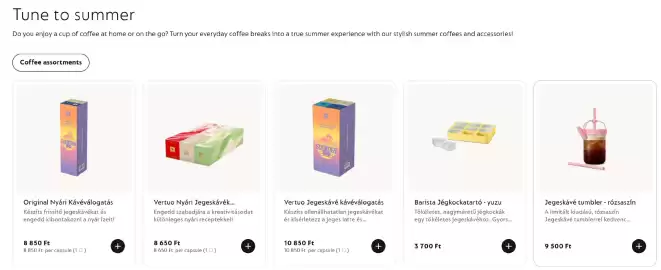 Nespresso akciós újság Oldal 1