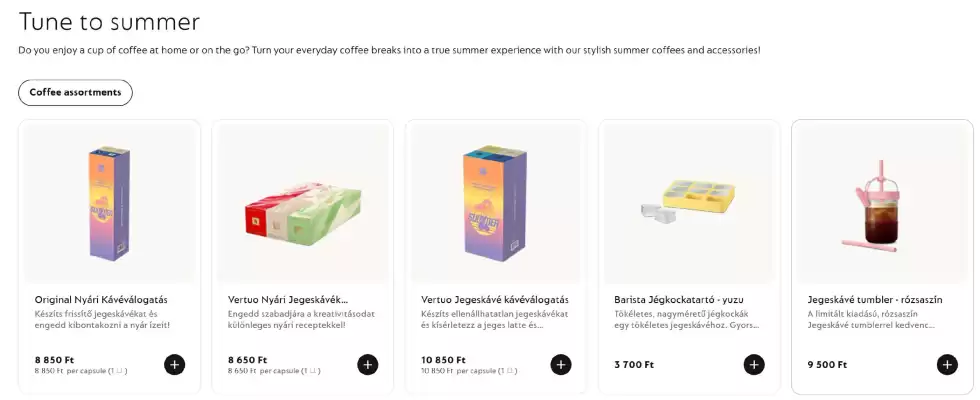 Nespresso akciós újság (érvényes eddig: 29-07)