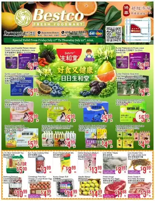 Bestco Food Mart flyer (valid until 23-07)