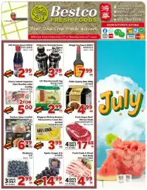 Bestco Food Mart flyer week 29 Page 1