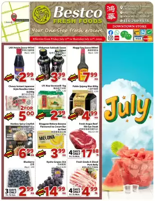 Bestco Food Mart flyer
