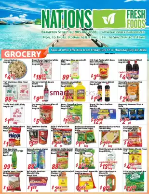 Nations Fresh Foods flyer (valid until 23-07)