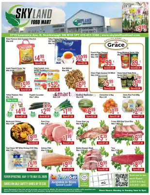 SkyFarm Food Mart (valid until 23-07)