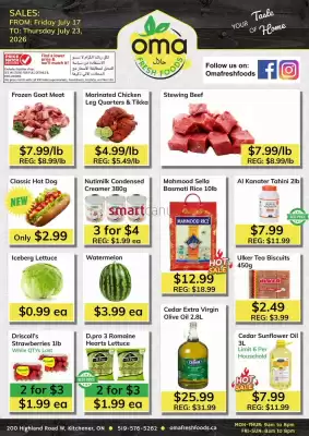 Oma Fresh Foods (valid until 23-07)