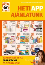 Müller akciós újság hét 30 Oldal 1