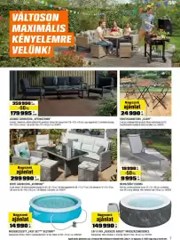 OBI akciós újság Oldal 7: Kerti garnitúra vermont €299.990,00, Casma napozóágy €9.995,00