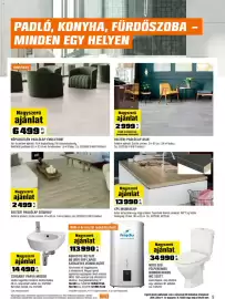 OBI akciós újság Oldal 9: Köporcelán padlólap evolution' €6.499,00, Beltéri padlólap sequoia €2.499,00