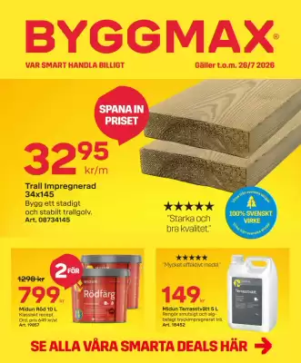 Byggmax reklamblad