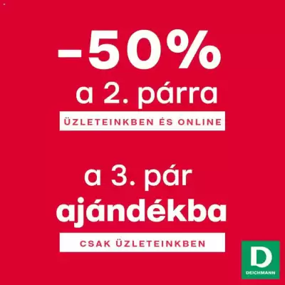 Deichmann akciós újság (érvényes eddig: 3-08)