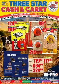 Three Star Cash and Carry catalogue Page 1