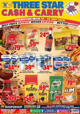 Three Star Cash and Carry (valid until 26-07)