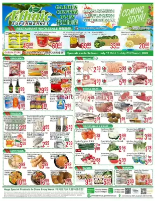 Ethnic Supermarket flyer (valid until 23-07)