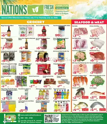 Nations Fresh Foods flyer (valid until 23-07)