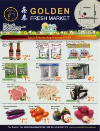 Golden Fresh Market flyer week 29 Page 1