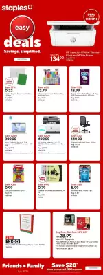 Staples flyer