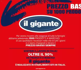 Volantino Il Gigante | Prezzo Basso Sempre Pagina 2